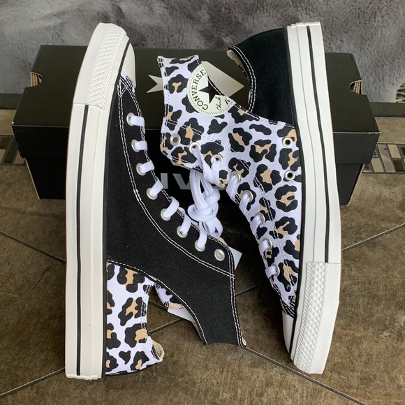 CONVERSE CTAS TWISTED UPPER HI BLACK/WHITE/DESERTM - Picture 14 of 15